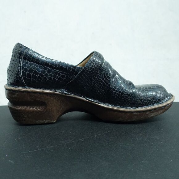 B.O.C. Born Concept C45773 Comfort Shoes Women Size US 7 M Black Leather Slip On - Picture 5 of 12